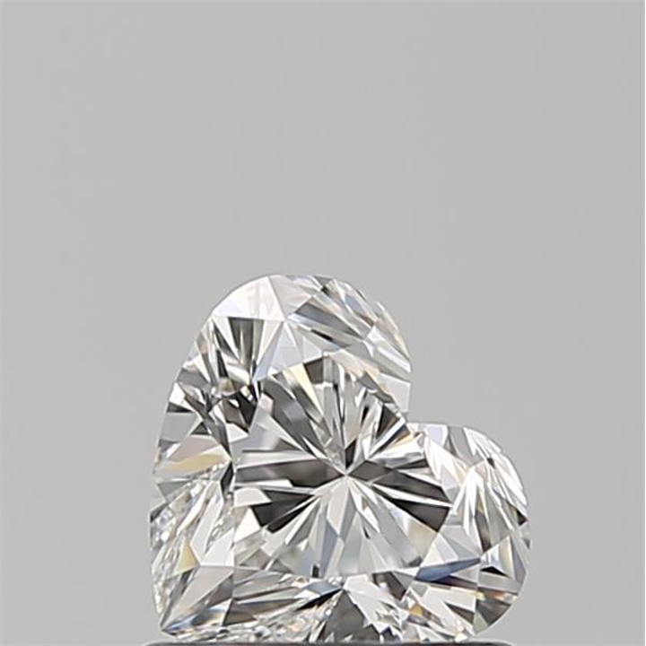 0.71 Carat Heart Loose Diamond, G, IF, Super Ideal, GIA Certified | Thumbnail
