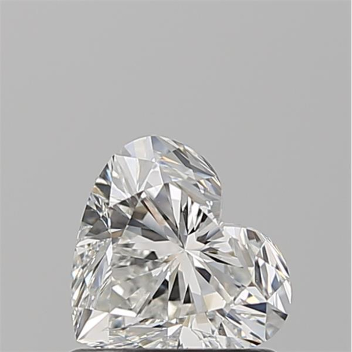 0.80 Carat Heart Loose Diamond, G, SI1, Super Ideal, GIA Certified | Thumbnail