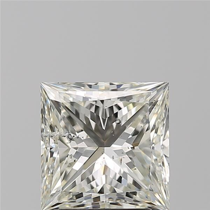 2.30 Carat Princess Loose Diamond, J, SI2, Super Ideal, GIA Certified | Thumbnail