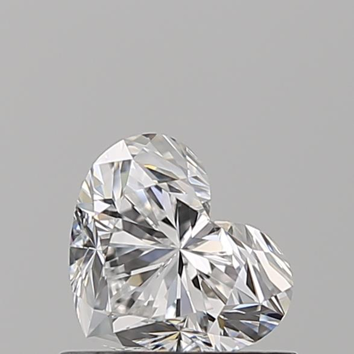 0.74 Carat Heart Loose Diamond, D, VS1, Super Ideal, GIA Certified | Thumbnail