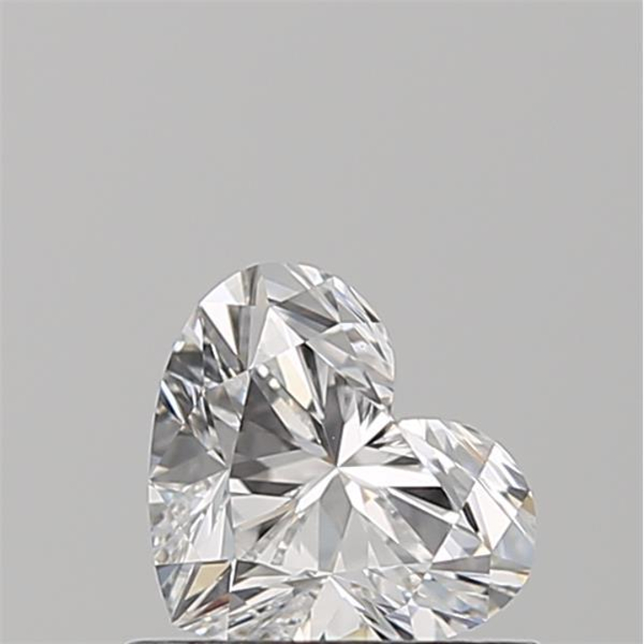 0.70 Carat Heart Loose Diamond, E, VVS2, Super Ideal, GIA Certified | Thumbnail