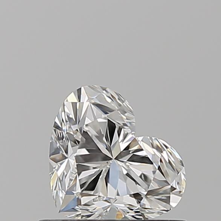 0.72 Carat Heart Loose Diamond, G, VVS2, Super Ideal, GIA Certified