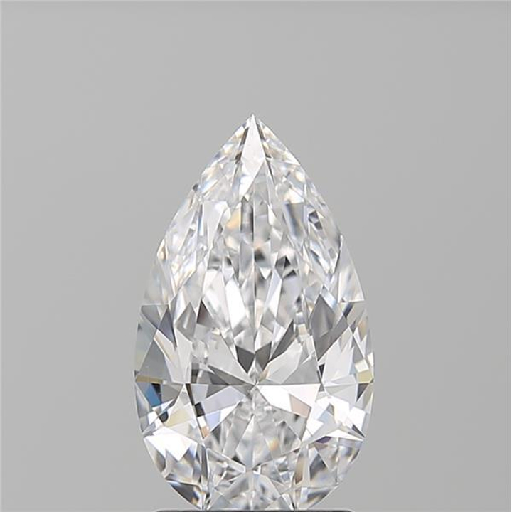 1.50 Carat Pear Loose Diamond, D, VVS1, Ideal, GIA Certified | Thumbnail