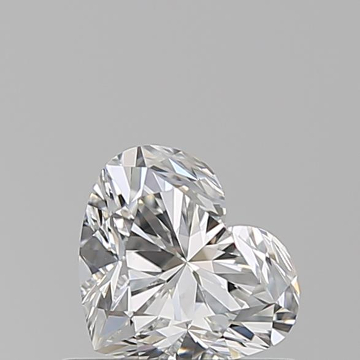 0.73 Carat Heart Loose Diamond, F, VS1, Super Ideal, GIA Certified | Thumbnail