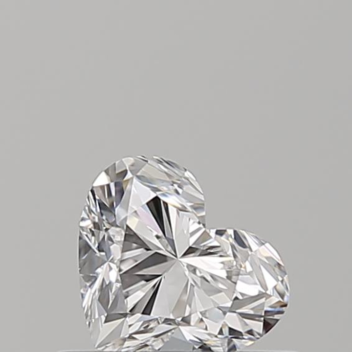 0.55 Carat Heart Loose Diamond, D, VVS1, Super Ideal, GIA Certified | Thumbnail