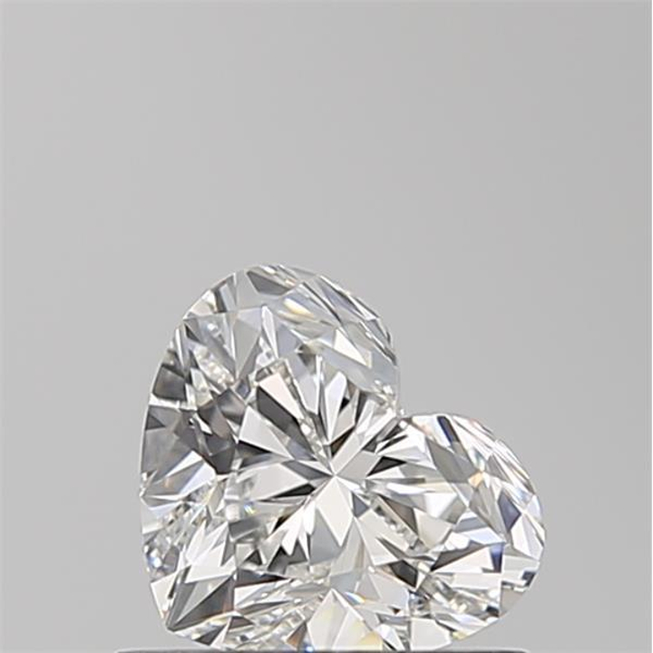0.75 Carat Heart Loose Diamond, G, VVS2, Super Ideal, GIA Certified | Thumbnail