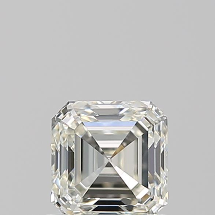 0.71 Carat Asscher Loose Diamond, J, VVS2, Super Ideal, GIA Certified