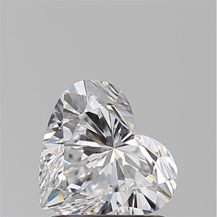 1.01 Carat Heart Loose Diamond, D, VVS1, Ideal, GIA Certified | Thumbnail