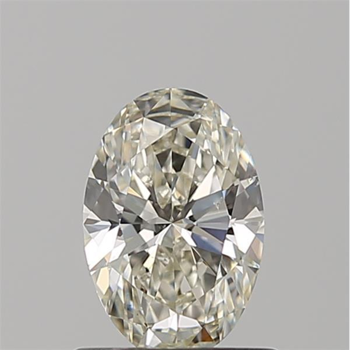 0.70 Carat Oval Loose Diamond, J, VS1, Super Ideal, GIA Certified
