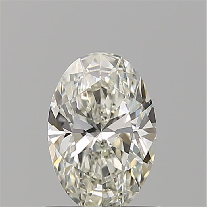 0.70 Carat Oval Loose Diamond, J, VVS1, Ideal, GIA Certified