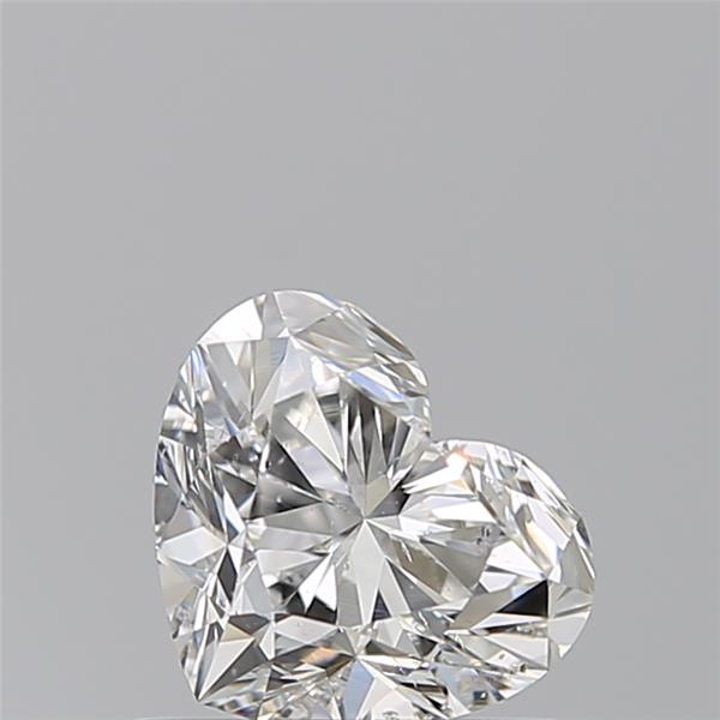 0.90 Carat Heart Loose Diamond, F, SI1, Ideal, GIA Certified