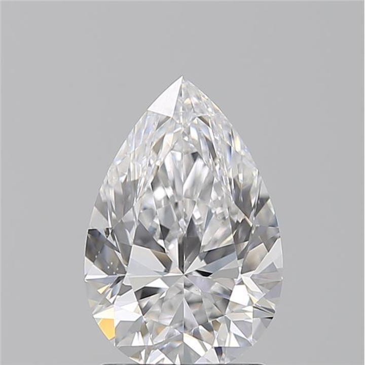 1.51 Carat Pear Loose Diamond, D, VS1, Ideal, GIA Certified | Thumbnail