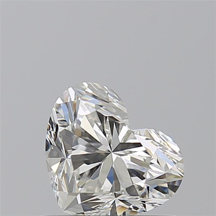 0.80 Carat Heart Loose Diamond, H, VS1, Super Ideal, GIA Certified