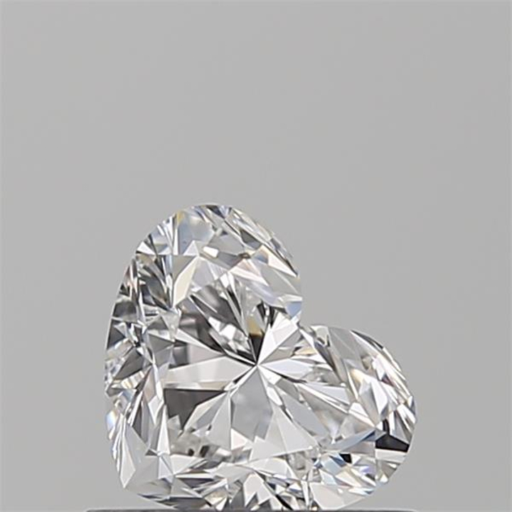 0.70 Carat Heart Loose Diamond, E, VS2, Super Ideal, GIA Certified