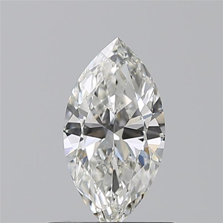 0.53 Carat Marquise Loose Diamond, G, IF, Ideal, GIA Certified