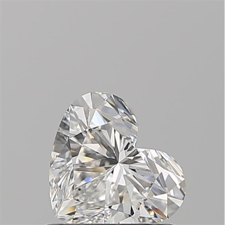 0.71 Carat Heart Loose Diamond, E, IF, Super Ideal, GIA Certified
