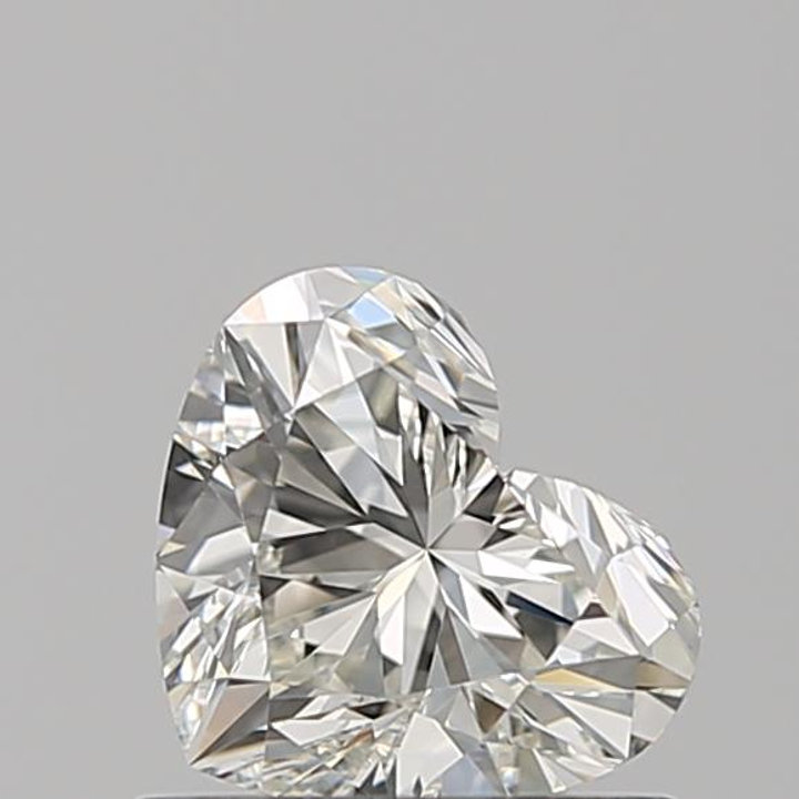 0.81 Carat Heart Loose Diamond, I, VS2, Super Ideal, GIA Certified