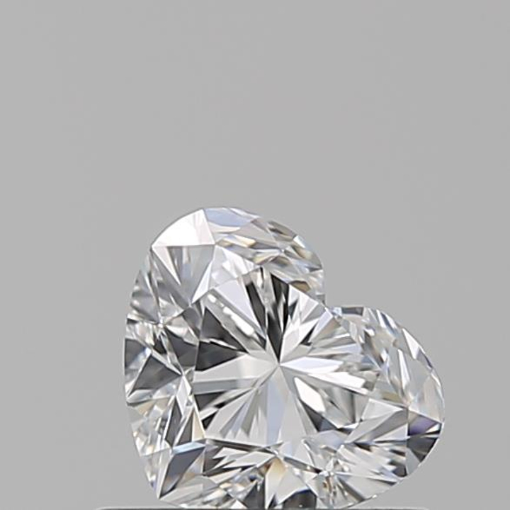 0.72 Carat Heart Loose Diamond, E, IF, Super Ideal, GIA Certified | Thumbnail