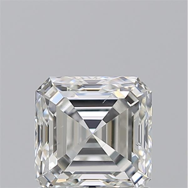1.05 Carat Asscher Loose Diamond, G, VS2, Super Ideal, GIA Certified
