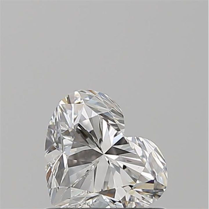 0.70 Carat Heart Loose Diamond, F, VS2, Super Ideal, GIA Certified