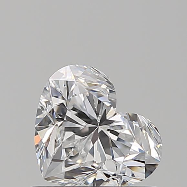 0.90 Carat Heart Loose Diamond, D, VS2, Super Ideal, GIA Certified | Thumbnail