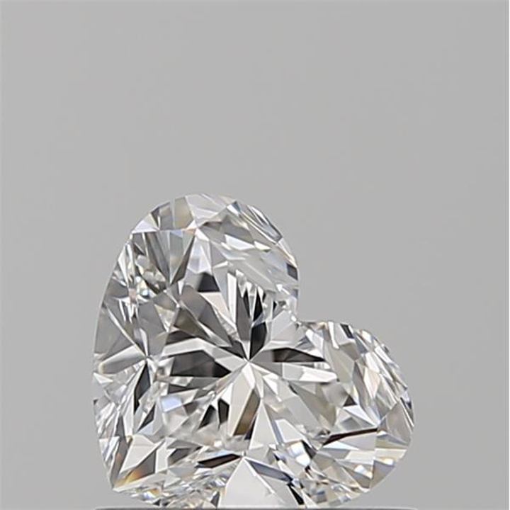 0.80 Carat Heart Loose Diamond, E, VVS2, Super Ideal, GIA Certified | Thumbnail