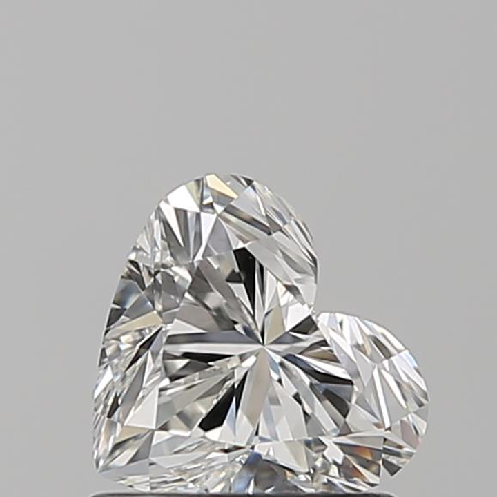0.80 Carat Heart Loose Diamond, G, VS1, Ideal, GIA Certified