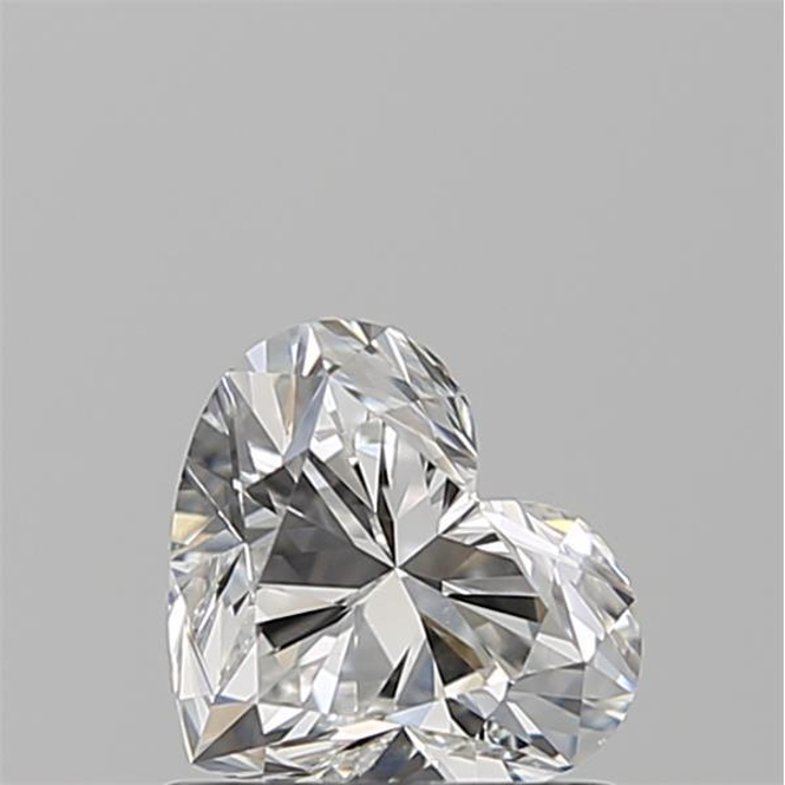 0.74 Carat Heart Loose Diamond, E, VS1, Super Ideal, GIA Certified
