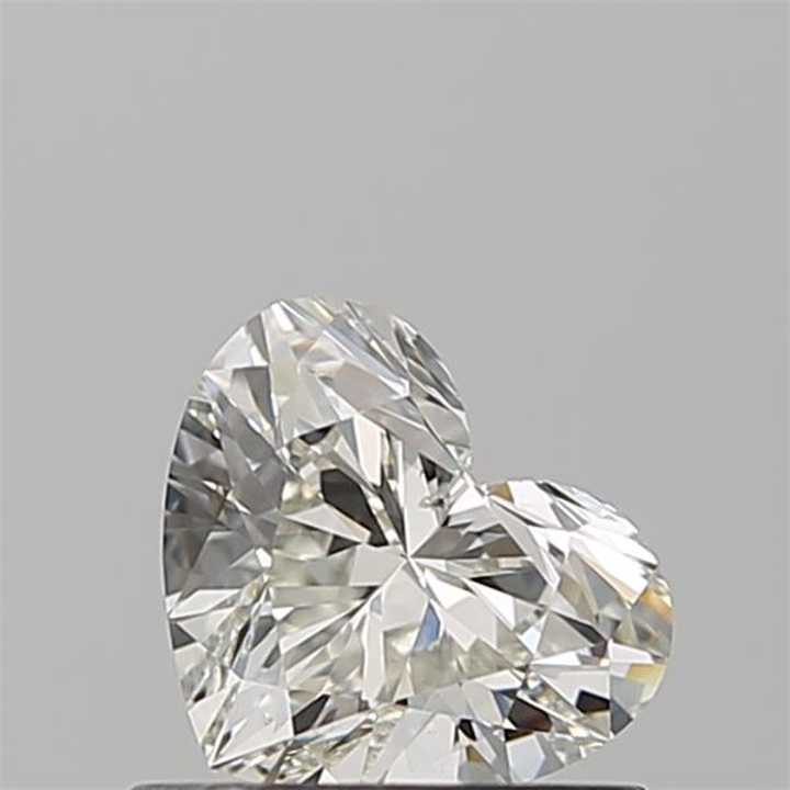 0.70 Carat Heart Loose Diamond, I, SI2, Super Ideal, GIA Certified | Thumbnail