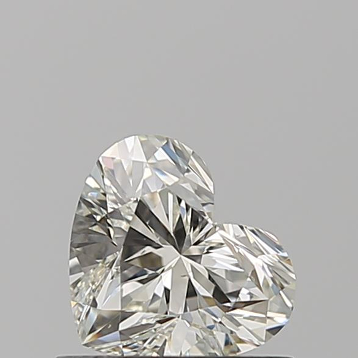 0.70 Carat Heart Loose Diamond, K, VS2, Super Ideal, GIA Certified | Thumbnail