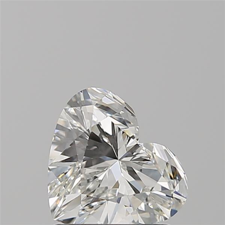 0.97 Carat Heart Loose Diamond, G, VS2, Ideal, GIA Certified | Thumbnail