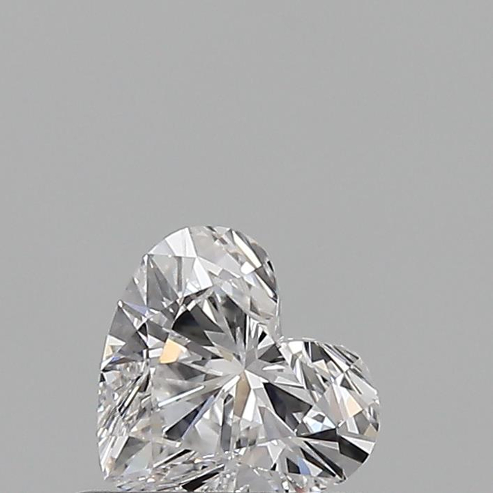 0.51 Carat Heart Loose Diamond, E, VVS1, Ideal, GIA Certified
