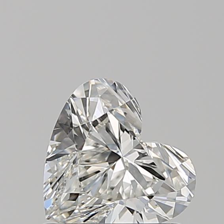 0.71 Carat Heart Loose Diamond, H, VS2, Super Ideal, GIA Certified