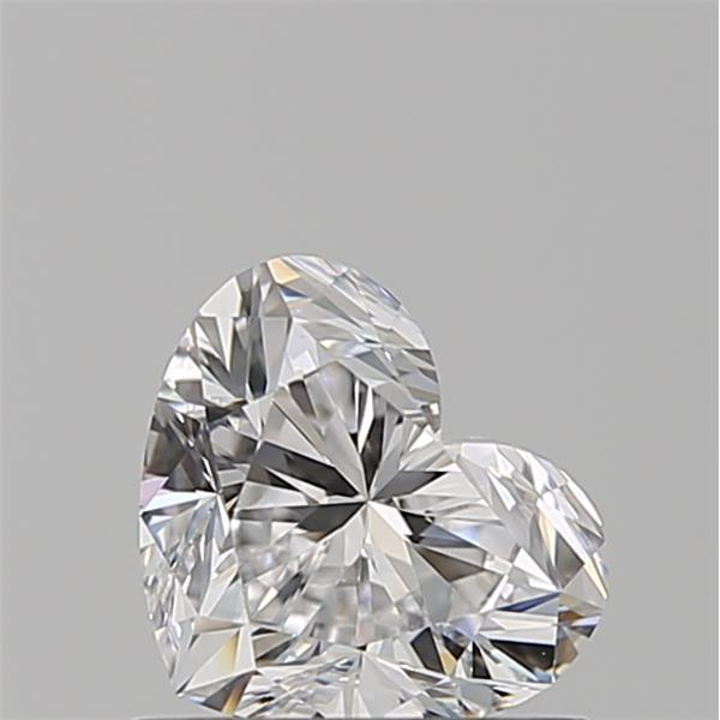 0.90 Carat Heart Loose Diamond, D, VVS1, Ideal, GIA Certified | Thumbnail