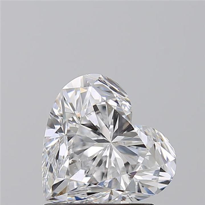 1.50 Carat Heart Loose Diamond, D, VS2, Super Ideal, GIA Certified