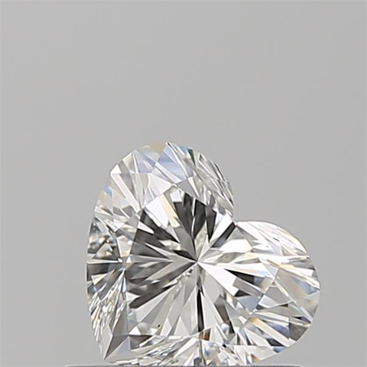 0.70 Carat Heart Loose Diamond, H, VS1, Super Ideal, GIA Certified | Thumbnail