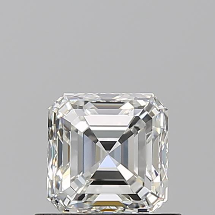 0.70 Carat Asscher Loose Diamond, H, VVS1, Super Ideal, GIA Certified