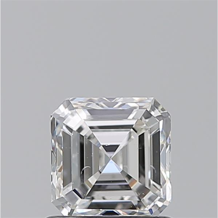 0.90 Carat Asscher Loose Diamond, F, SI1, Ideal, GIA Certified