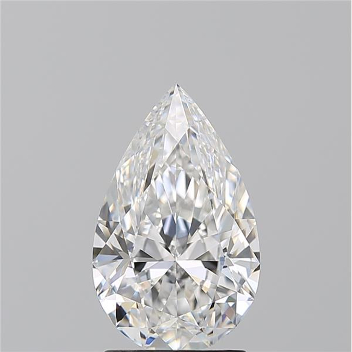 2.01 Carat Pear Loose Diamond, E, VVS1, Super Ideal, GIA Certified