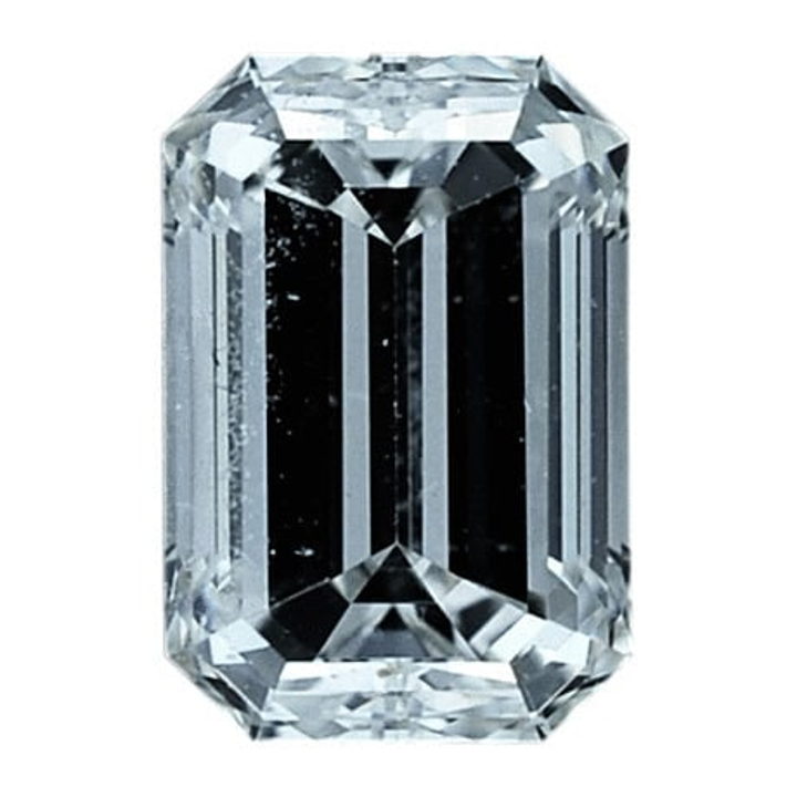 0.76 Carat Emerald Loose Diamond, H, VS2, Very Good, AGS Certified | Thumbnail