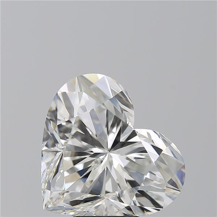 6.16 Carat Heart Loose Diamond, G, VVS2, Super Ideal, GIA Certified | Thumbnail