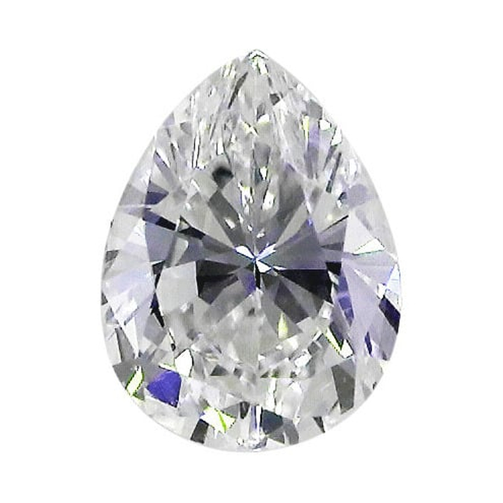 0.56 Carat Pear Loose Diamond, E, SI2, Excellent, GIA Certified