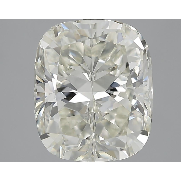5.02 Carat Cushion Loose Diamond, K, VS2, Very Good, GIA Certified