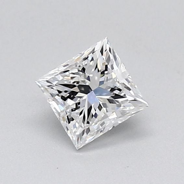 0.50 Carat Princess Loose Diamond, D, SI1, Very Good, GIA Certified | Thumbnail