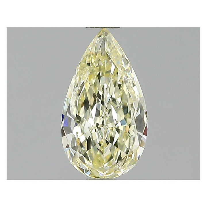 0.83 Carat Pear Loose Diamond, S-T, SI2, Very Good, GIA Certified