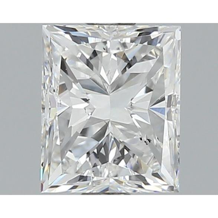 1.00 Carat Princess Loose Diamond, E, SI1, Good, GIA Certified | Thumbnail