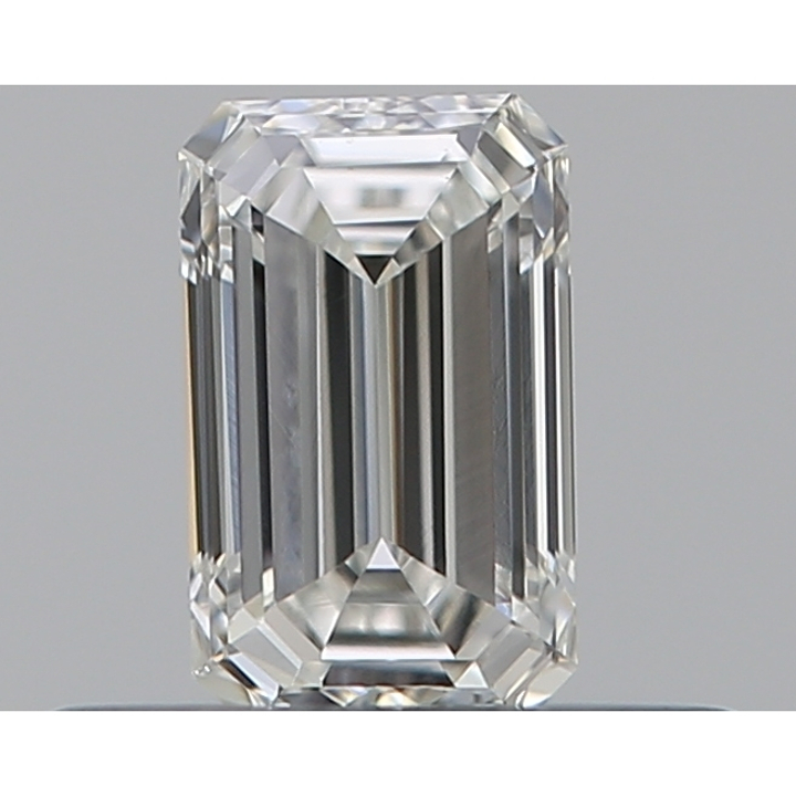 0.29 Carat Emerald Loose Diamond, H, VS1, Very Good, GIA Certified | Thumbnail