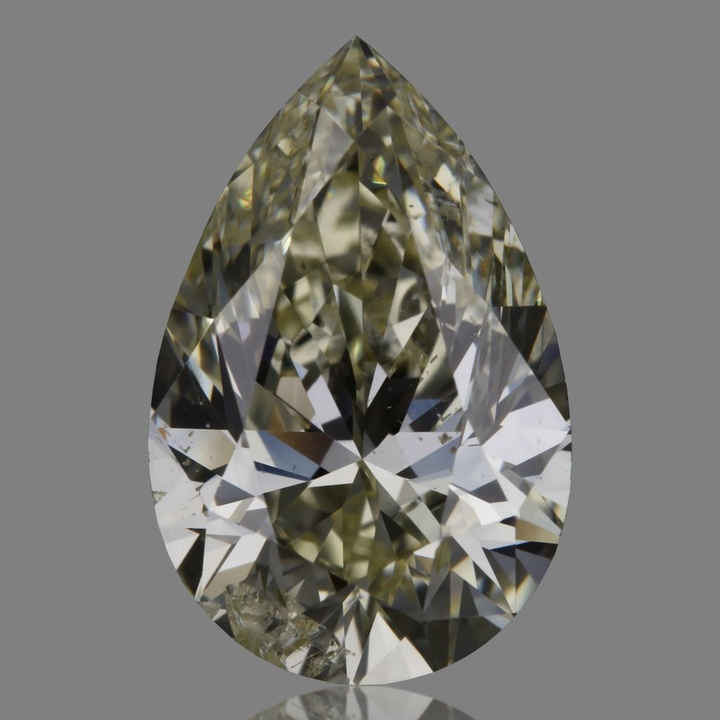 1.50 Carat Pear Loose Diamond, U-V, I1, Excellent, GIA Certified