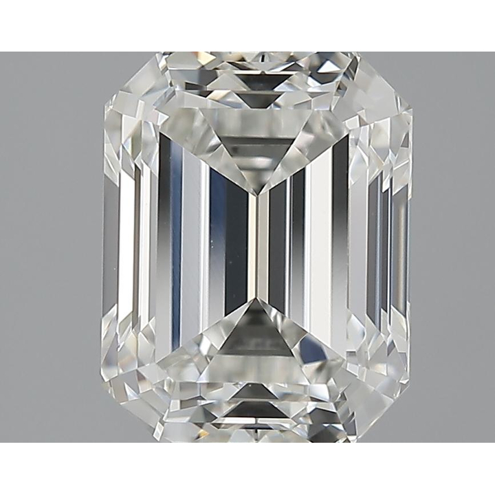 3.10 Carat Emerald Loose Diamond, I, IF, Ideal, GIA Certified | Thumbnail