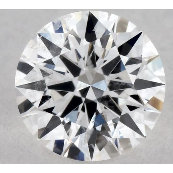 0.50 Carat Round Loose Diamond, D, SI2, Super Ideal, GIA Certified | Thumbnail